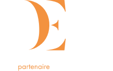 Logo DEC blanc